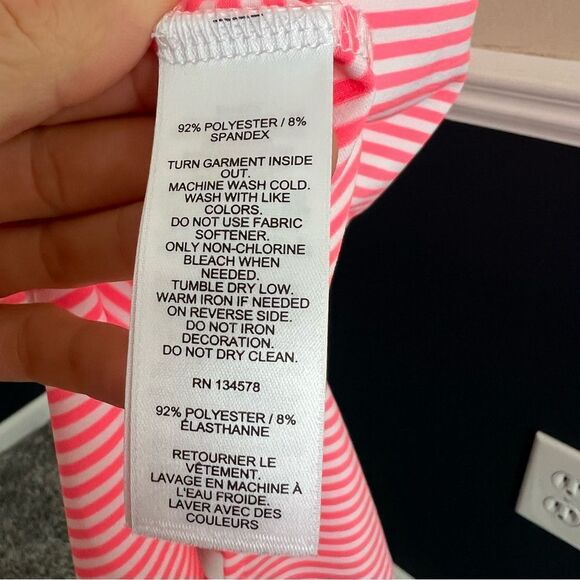 Vineyard Vines Striped Sleeveless Midi Margo Dress NEW Size XS Pink - Picture 10 of 11